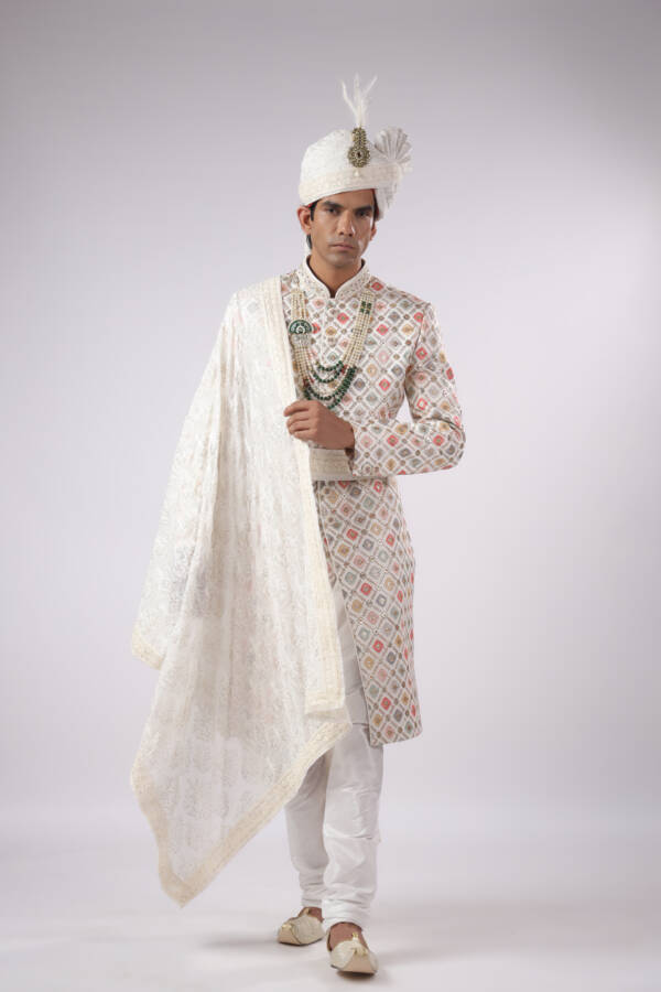 Rajwada style sherwani best sale